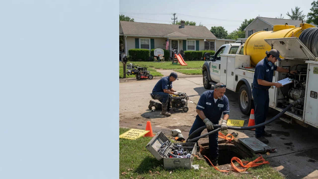 Septic Tank Pumping in Central Lake, MI near me